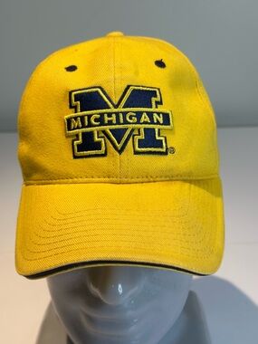 Signature Yellow and Navy Baseball Cap